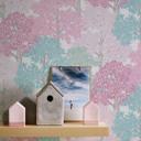 Architects Paper Floral Impression - Papier peint intissé de forêt, rose