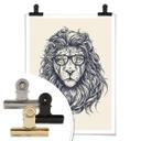 Poster – "Nerdy Lion"