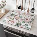 Dækplade til komfur UN Designs - Blomster i maleristil