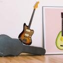 Sticker mural - Rockguitar