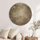 Houten Wanddecoratie met uitzicht in de boomtoppen - Ms Tiff - Rond