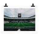 Plakat Eintracht Frankfurt - Stadion Tribunen