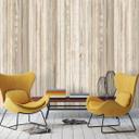 Fototapet, beige striber 3,40 x 2,12 m