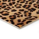 Cuadro de madera Leopardo salvaje - Animal Print - Tunaboylu