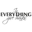 In Everything Give Thanks