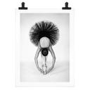 Póster Pentony MA - Bailarina blanco y negro