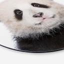 Tableau sur alu-Dibond rond Sisi & Seb - Baby Panda
