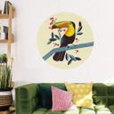 Wall Sticker Braun - Tukan