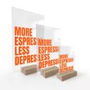Borddisplay Mere espresso mindre depresso - Fritsch