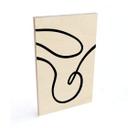 Cuadro de madera 1X Studio - Abstracción curvilínea