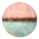 Tableau sur verre rond Fredriksson - Couleurs d'été