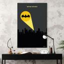 Lærredsprint - Inspireret af filmen "Batman Returns" - Gomes