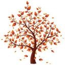 Sticker mural - Arbre Automne 2