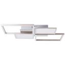 Deckenleuchte Yara, metallic, 6 x 51 cm, Metall Deckenlampe, dimmbar