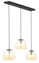 Pendelleuchte Junis, braun, 176 x 105 cm, Metall Pendelleuchte