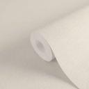 Beige tapet med linnedlook - elegant non-woven tapet til et hyggeligt hjem