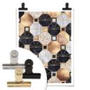 Frederiksson Plakat - Gold and Black