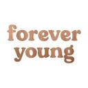 Træ vægdekoration mahogni finer Forever Young
