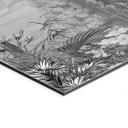 Wanddecoratie Idyllisch plantenlandschap - Ms Tiff - Alu-Dibond