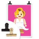 Póster Gomes - Marilyn Monroe de juguete