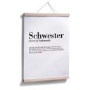 Plakat - Grammatik - søster