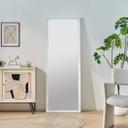 Wandspiegel weiß schmal - Monaco - 35x120 cm