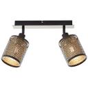 Spotbalken Elias, gold, 20,9 x 30 cm, Metall Lampe