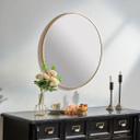 Wandspiegel rund gold modern - Singapur - Ø 60 cm