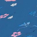tapet påfugl blå pink - blomster tapet designer - tapet med fugle blomster
