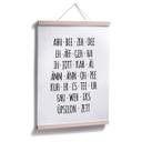 Poster - L’alphabet autrement