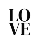 Poster à personnaliser Love