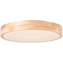 Deckenleuchte Liv, braun, 6,5 x 34 cm, Holz Lampe