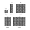 Separador de ambientes Muestra geométrica - MDF