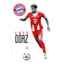 Wallsticker FC Bayern-spiller Luis Diaz 2025/26