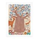 Póster árbol de la vida con animales del bosque - Bonne Müller