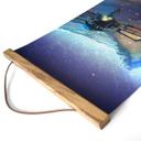 Tekstil plakat aerroscape - Rummets hav