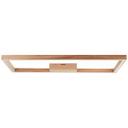 Deckenleuchte Eveline, braun, 83 x 38 cm, Holz Innenleuchte