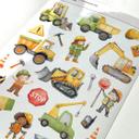 Wallsticker Klistermærke til byggeplads