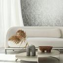 Papel pintado no tejido con ornamento gris efecto hormigón