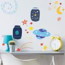 Muursticker set Galaxy in a Bottle