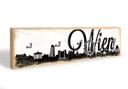 Sleutelbord Wenen Skyline + 5 Haken