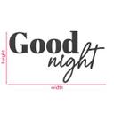 MDF-dekoration Good Night