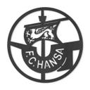 Décoration en bois MDF FC Hansa Rostock Logo - Ø45 cm