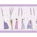 Behangrand zelfklevend Leffler - Lavender Ladies