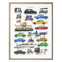 Póster Sparshott - Taxis del mundo