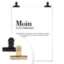 Plakat - Grammatik - moin