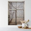 3D Wallsticker shabby vindue Wasinger - Birkeskov