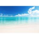 Fotobehang Papierbehang The Beach - 366x254 cm