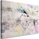 Canvasbillede, Geisha med paraply