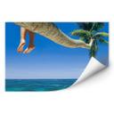 Poster autocollant - W - Pieds Ballants